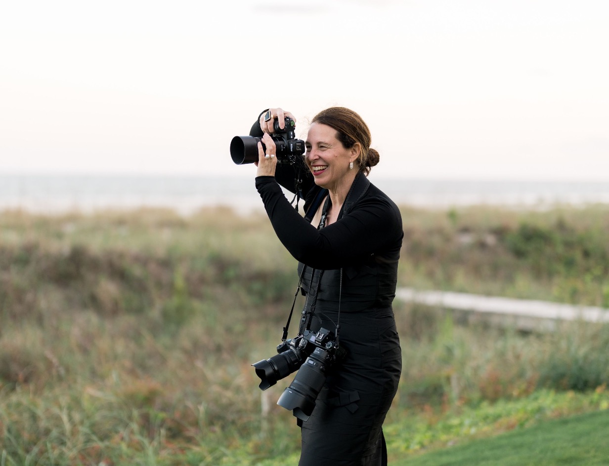 Liz Banfield - a luxury wedding photographer and brand photographer that educates others